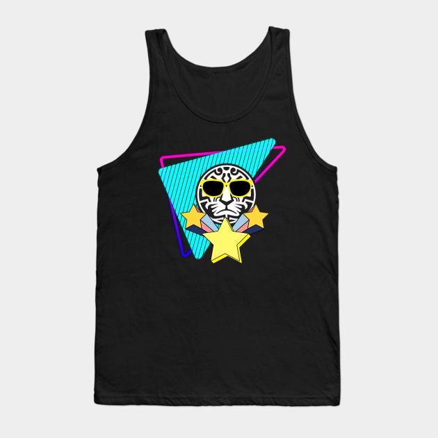 Jinrai 80's Theme Tank Top by Mister Jinrai